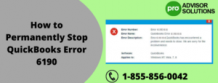 How to Permanently Stop QuickBooks Error 6190 - ZumaShare.com