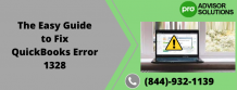        The Easy Guide to Fix QuickBooks Error 1328 - Peter Adams | Launchora    