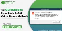 How to Resolve QuickBooks Desktop Error C387?