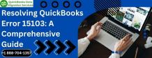 Resolving QuickBooks Error 15103: A Comprehensive Guide