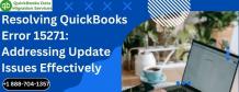Resolving QuickBooks Error 15271: Addressing Update Issues Effectively