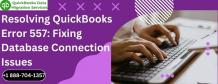 Resolving QuickBooks Error 557: Fixing Database Connection Issues