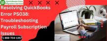 Resolving QuickBooks Error PS038: Troubleshooting Payroll Subscription Issues