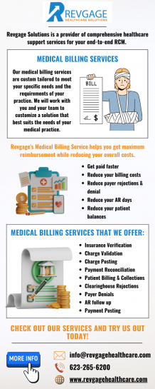 Choose the Best Medical Billing Services | Revgage HealthCare Solutions 