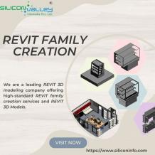 REVIT 3D Models Services - REVIT Family Creation Services - REVIT BIM Services
