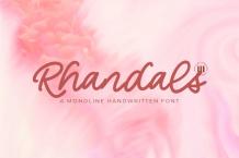 Rhandals Font