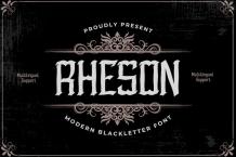 RHESON Font