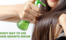 Right way to use hair growth serum - The Trust Blog