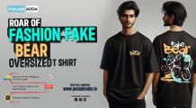 Fake Bear Oversized T Shirt – Punjabi Adda