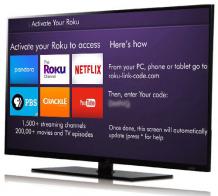 Roku com link enter code