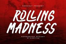 Rolling Madness Font Free Download OTF TTF | DLFreeFont