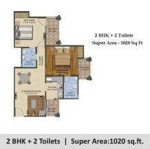 Supertech Romano Floor Plan 