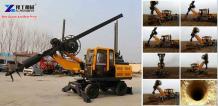 Pile driver machine | Hydraulic pile driver | Solar pile driver for sale
