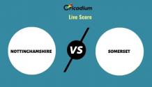 Royal London One-Day Cup, 2021, Match 28, NOT vs SOM, Live Cricket Score