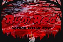 Rum Red Font Free Download OTF TTF | DLFreeFont