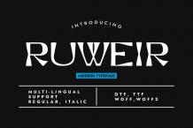 Ruweir Font Free Download OTF TTF | DLFreeFont