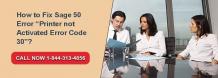  How to Fix Sage 50 Printer Error Not Activated Code 30?