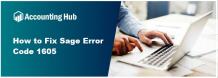  How to fix Sage error code 1605