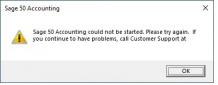 Sage 50 Program Won&#039;t Open - Fix Not Opening, Launching Issue Sage 50