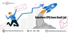 Salesforce CPQ Users Email List | Data Marketers Group