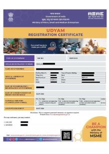 MSME / SSI / Udyog aadhar registration in India