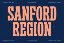 Sanford Region Font Free Download OTF TTF | DLFreeFont