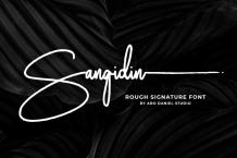 Sangidin Font Free Download OTF TTF | DLFreeFont