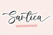 Santica Font Free Download OTF TTF | DLFreeFont
