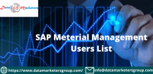 SAP MM Users Email List | Data Marketers Group