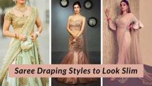 10 Different Ways of Saree Draping Style to Look Slim and Tall - Talash Blog