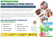 CBD Miracle Pain Patch Updated* Reviews | DON&#039;T Buy Before reading