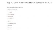 Top 10 Most Handsome Men in the world in 2022