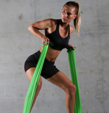 Resistance band back exercises | Resistance band arm workout
