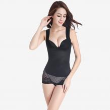 Seamless Firm Control Open Bust Shapewear Bodysuit | Sayfutclothing