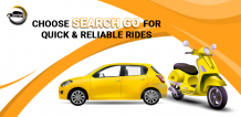 Guide: How to Book a Cab/Taxi/Bike in SearchGo App (Android)?