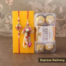 Send Rakhi for Bhaiya Bhabhi via OyeGifts