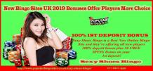 New Bingo Sites UK 2019 Bonuses Offer | Free Spins Slots UK