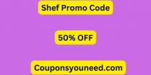50% OFF Shef Promo Code - May 2024 (*NEW*)