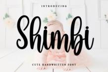 Shimbi Font Free Download OTF TTF | DLFreeFont