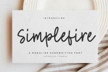 Simplefire Font Free Download OTF TTF | DLFreeFont