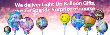 Sparkle Surprize: A unqiue balloon gift delivery service that lights up!