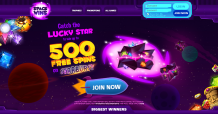Space Wins | Catch The Lucky Star To Win Upto 500 Free Spins