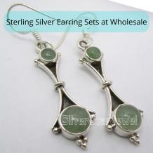 Sterling Silver Earring Sets at Wholesale