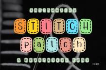 Stitch Patch Font Free Download OTF TTF | DLFreeFont