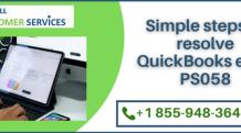 How to Recently and Easily Resolve the QuickBooks error PS058