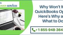 Why Won't My QuickBooks Open | Read Most Effective Guide 