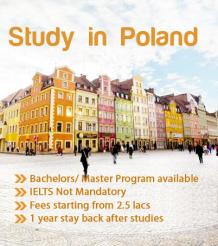  Overseas Education Consultant Study in Poland 