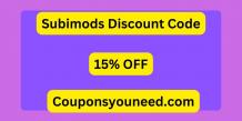 30% Off Subimods Discount Code July 2024 - Free Shipping