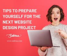 Tips to prepare yourself for the next website design project