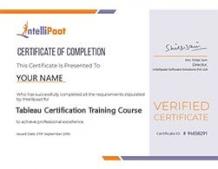 Tableau training in hyderabad with placement